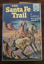 Santa Fe Trail 1951 Samual Hopkins Adams Landmark Books Hardcover Bookcover (13)