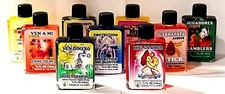 BRYBRADAN 1/2OZ SPIRITUAL OILS SET C FOR LOVE HONEY MONEY REVERSIBLE PROTECTION
