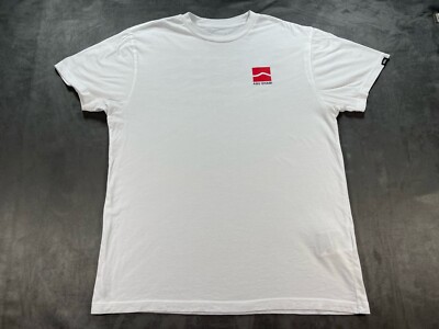 Vans Off The Wall International Abu Dhabi White Medium Shirt Skate Surf Extreme