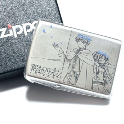 Zippo Frieren:Beyond Journey's End Silver Brass Regular Lighter