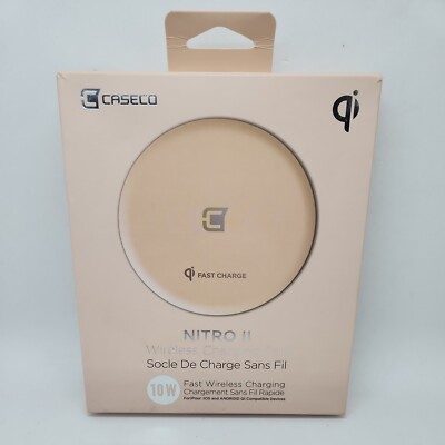 Caseco Nitro II Wireless Charging Pad Cream