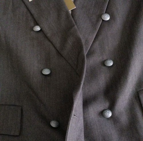 Nili Lotan For Target Size 3X Grey Chevron Blazer Jacket - Picture 7 of 15