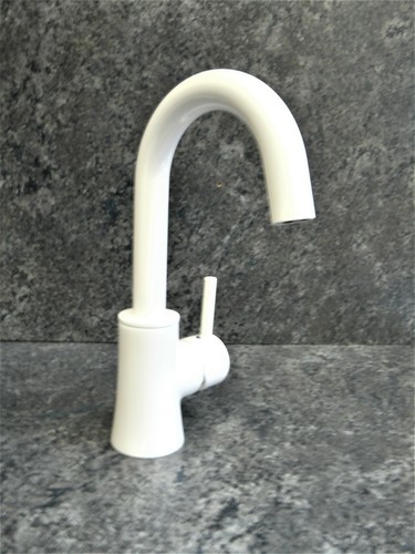 Waschtischarmatur Hansa Vantis Weiss, schwenkbar, Wasserhahn, 52552277