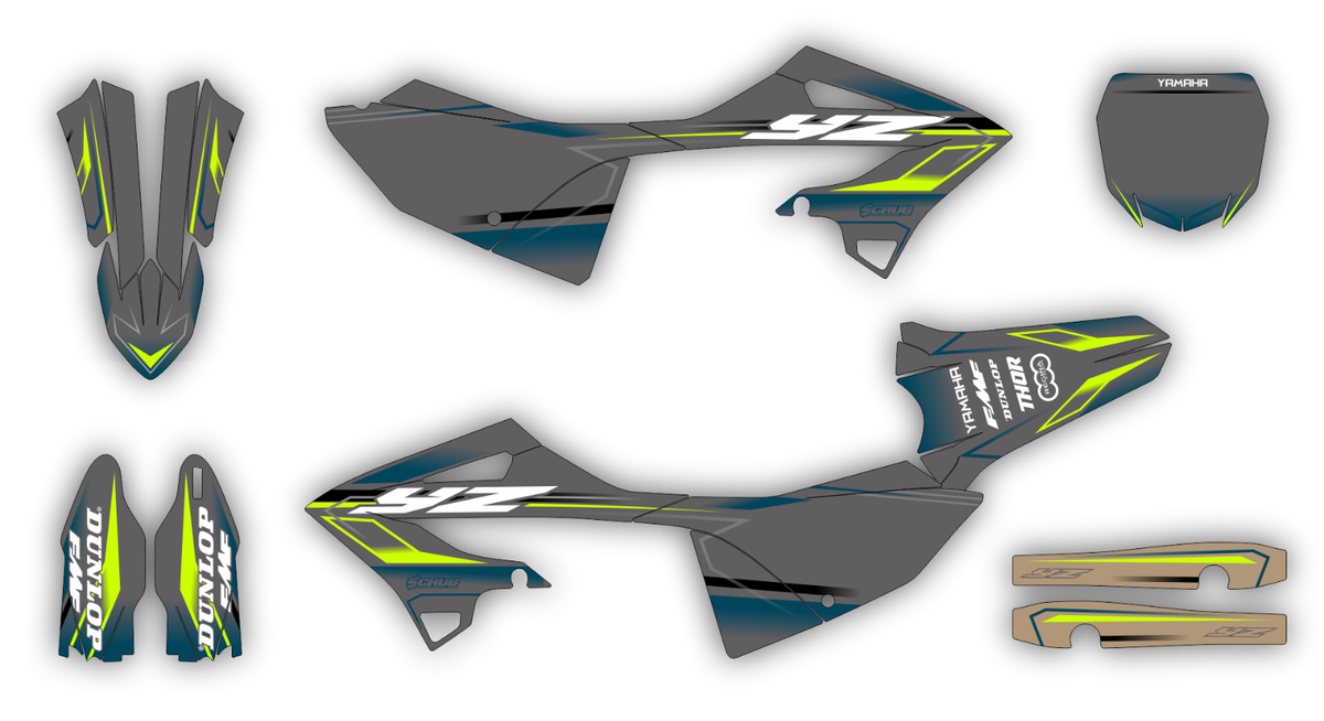 high&low シール high&low シール Hitachi ZX 135 US-5 Adhesive Decals