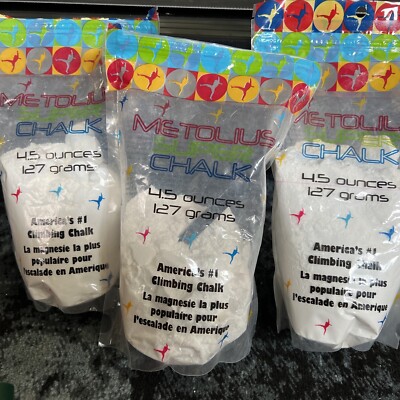 Metolius Chalk - Super Powdered Chalk. 1 New 2 Used.