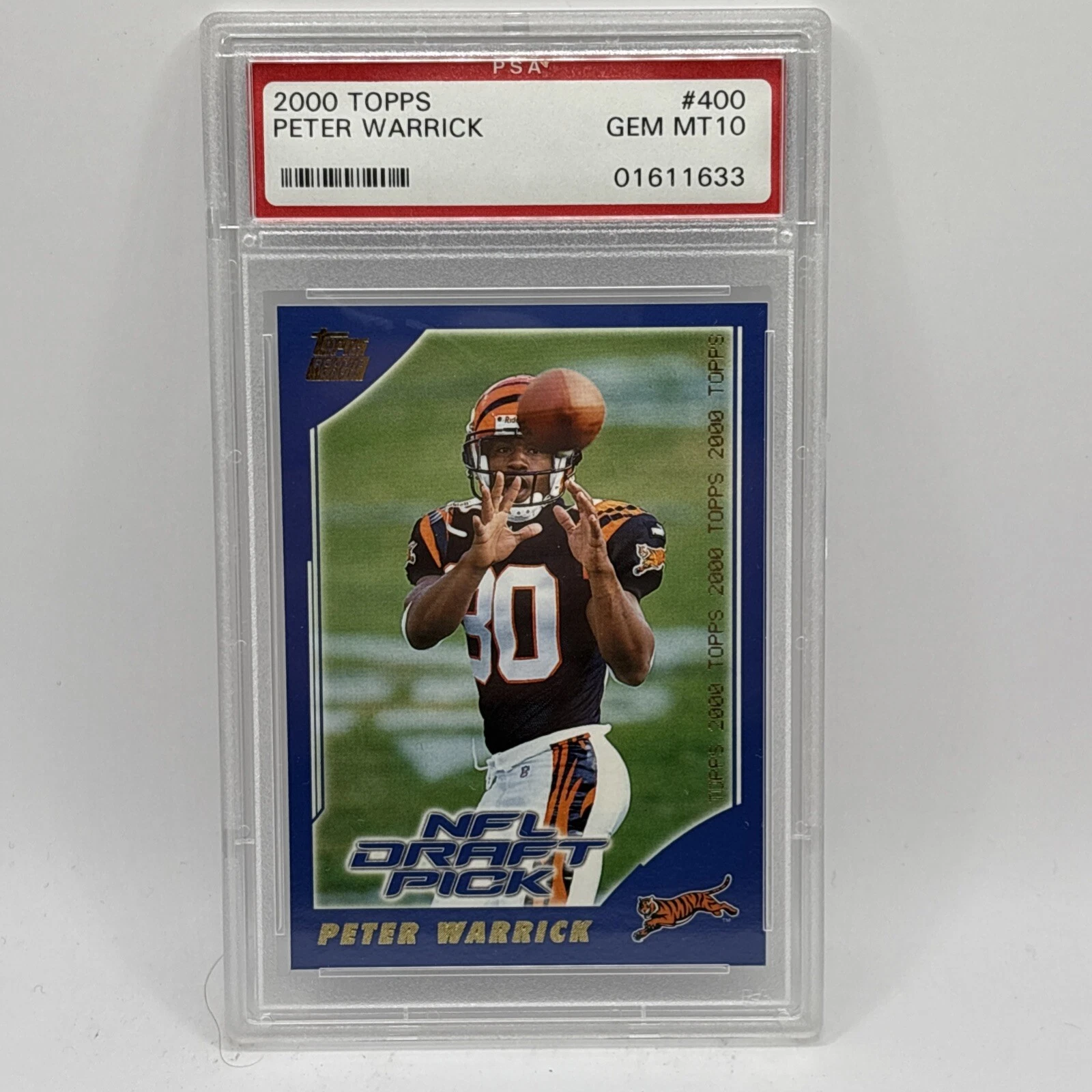 Peter Warrick Topps #400 Base