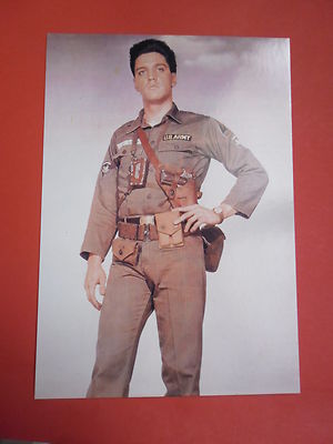 ELVIS PRESLEY blues 1960 editions Lo Vecchio 1 COLLECTIBLE POSTCARD