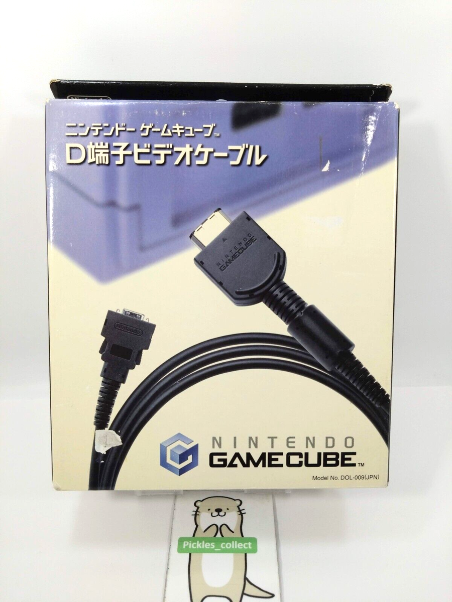 Nintendo GameCube Official D Terminal Video Cable GC From
