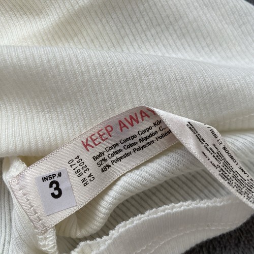 Free People Throw It On Brami Top Size M Medium Ivory - 第 10/10 張圖片