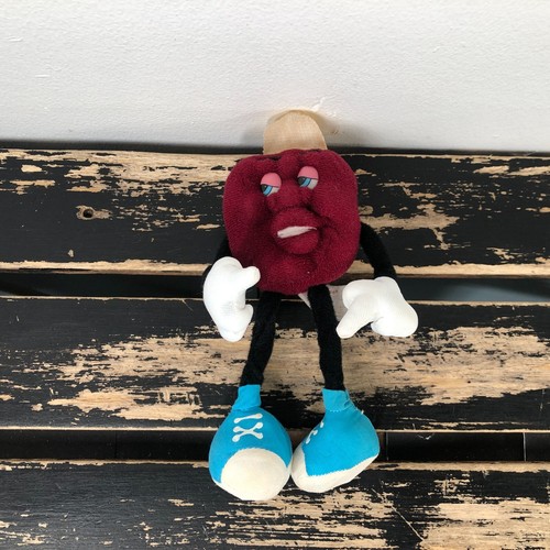 Vintage California Raisins Plush Applause 1988 Vintage Collectible Damaged Leg 6 - Picture 5 of 12