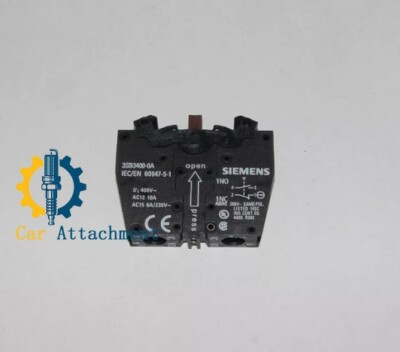 1PCS NEW SIEMENS 3SB3400-0A CONTACT BLOCK 1NO 1NC 3SB3 400-0A SPOT STOCK