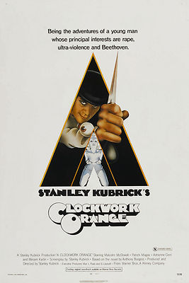 ARANCIA MECCANICA CLOCKWORK ORANGE POSTER STANLEY KUBRICK MCDOWELL
