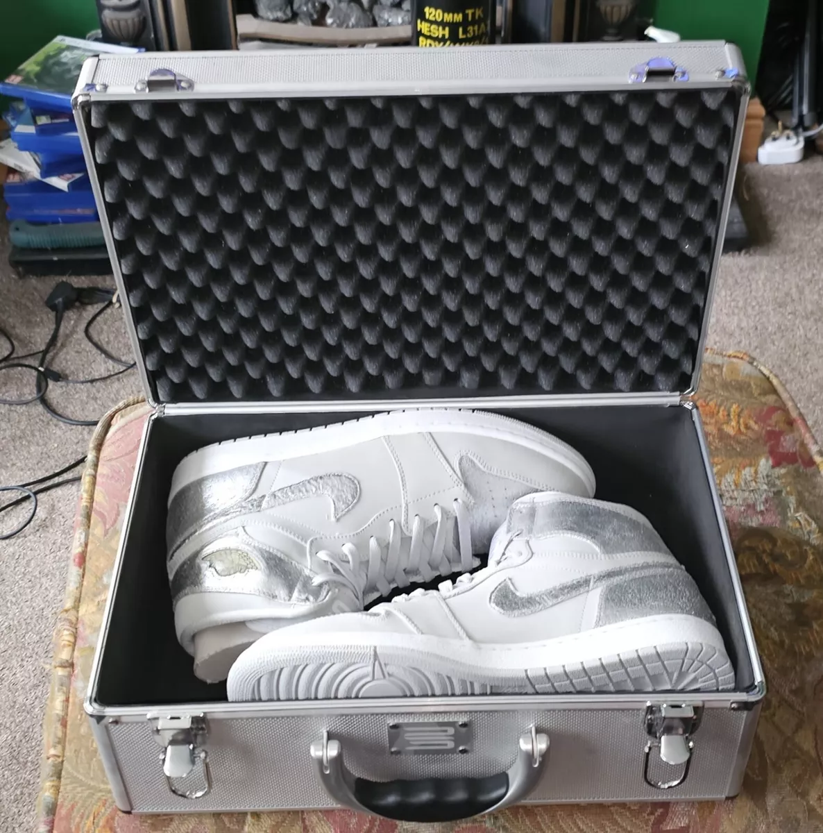 Suitcase jordans cheap