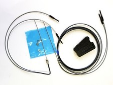 2 x Omron E32-DC200F 2M Lichtwellenleitersensor Fiber Optic Cable Top Zustand