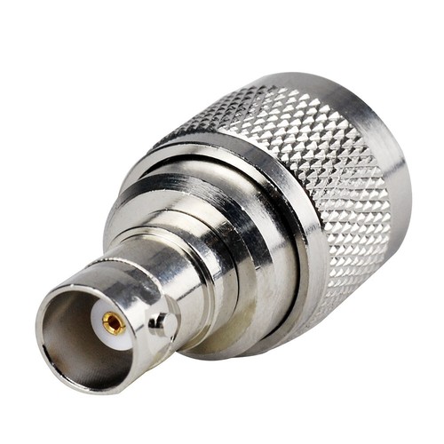 UHF PL-259 Male to BNC Female Socket Adaptors Connector For Walkie Talkie Radio - Picture 2 of 3