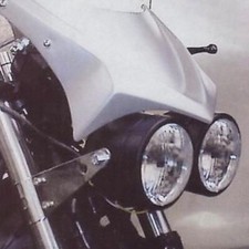 Streetfighter Double Headlights Black Kawasaki ZR7 ZRX NEW Original Packaging with General Operating License