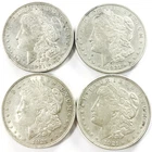 *1921 PHILADELPHIA MINT MORGAN DOLLAR LOT* *4 COINS* NR #P3102