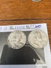 franklin half dollar 62/63 D
