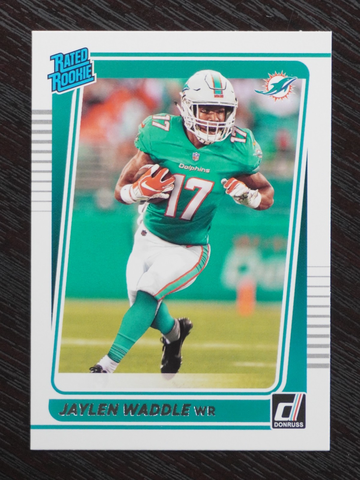 2021 Panini Donruss - Jaylen Waddle RC #263 Rated Rookie Miami Dolphins