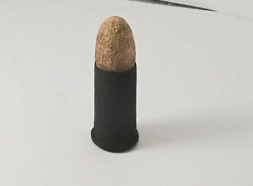 .44 Civil War Relic US Henry bullet dug in Central Va. (Reassembled.)