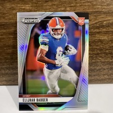 2025 Panini Prizm Draft Picks Elijhah Badger Silver Prizm Rookie RC