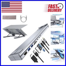 Versatile Laptop Docking Station Stand for 10...
