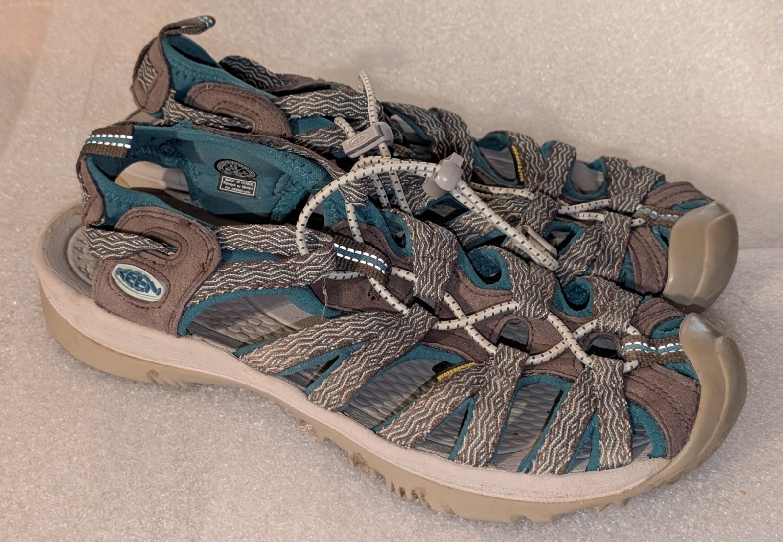 Sandali sportivi impermeabili Keen donna taglia 8 5 Whisper Canton Bayou