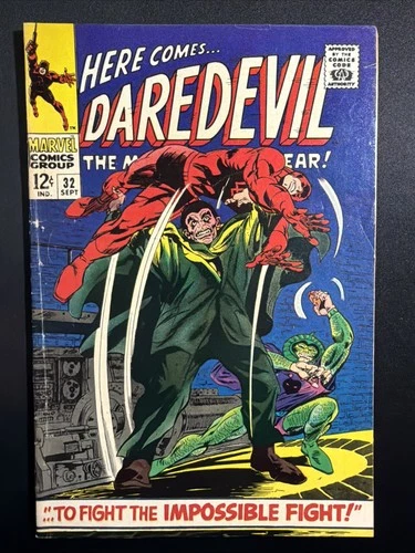 Daredevil #32 1967 Silver Age 1st Print Vintage Marvel Comics VG *A3