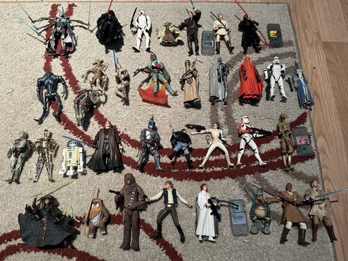 Star Wars Figures Phantom Menace, Attack Of The Clones, Revenge Of The Sith Lot
