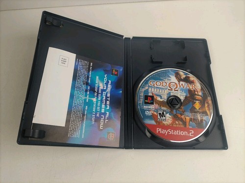 God of War PS2 PlayStation 2 Greatest Hits solo scatola di ricambio + disco difettoso - Foto 3 di 7
