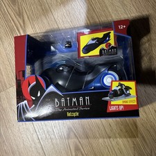 Batman The Animated Series Batcycle DC Direct McFarlane Toys Motorcycle Light Up