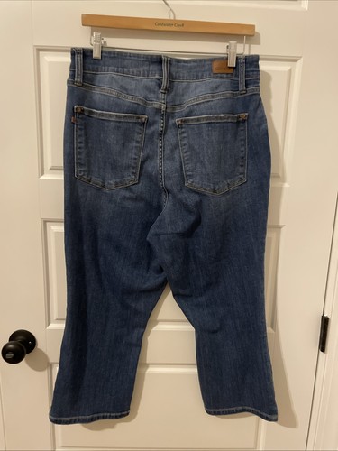 Judy Blue Brand Skinny Fit Capri Jeans 14W - Picture 9 of 10