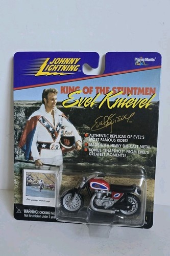 1998 Johnny Lightning King of the Stuntmen Evel Knievel Stuntcycle | Neu Sealed
