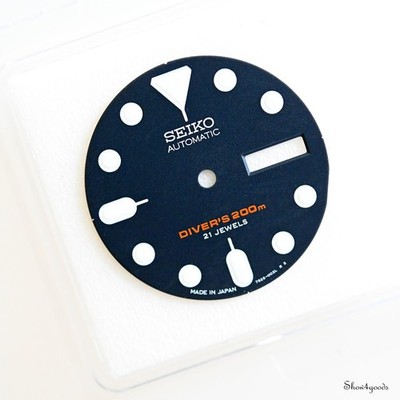 Blaues Zifferblatt cod 7S26-002L-XL19 - Seiko SKX009J - 7S26-0020 Durchmesser 28,5 mm