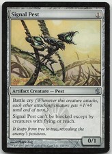 Signal Pest Uncommon Mirrodin Besieged LP/MP MTG