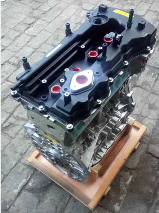 Conjunto de motor de bloque largo para Hyundai Genesis 2012-2016 cupé G4KF 2,0 L turbo Foto 3 de 4