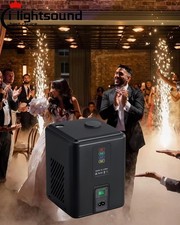 US 350W Mini Cold Spark Machine Remote Control Mini Cold Firework Machine for DJ