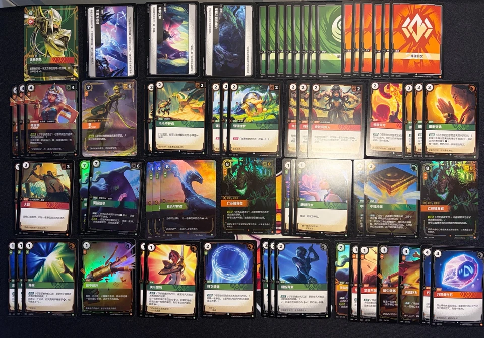 Chinese Riftbound LOL TCG - The Wuju Bladesman Master Yi Regional Champion Deck