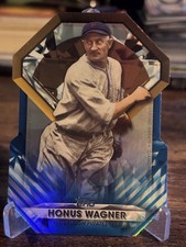 2022 Topps Series 2 Diamond Greats Die-Cuts Honus Wagner #DGDC-42 Blue