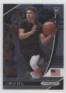 2020-21 Panini Prizm Draft Picks Lamelo Ball #3 Rookie RC