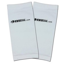 Adult Shin Guard Compression Sleeves, White