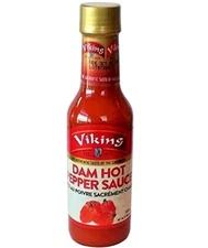 Viking Traders Ltd Dam Hot Pepper Sauce 5.8 oz New