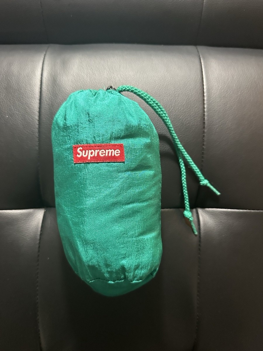 【専用】Supreme16SS Nylon Packable Poncho Supreme SS16 Nylon Packable Poncho - Teal Green - Size Medium