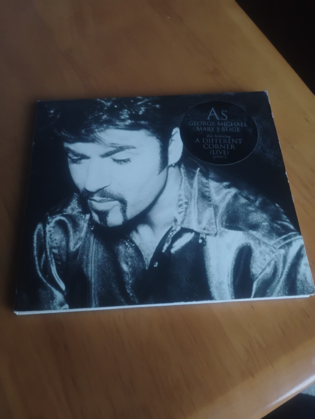 As / A Different Corner (Live at Parkinson) George Michael CD Single Digipak