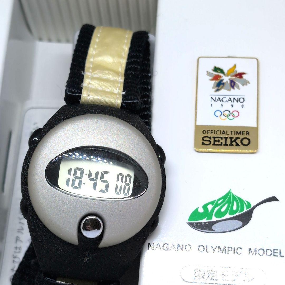Seiko Alba Spoon Nagano Olympics W626 4010 Watch From… - Gem