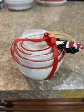 Arlington Designs Penguins with Red Santa Hats Measuring Cups Set of 4 NWT