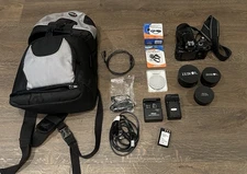 Nikon D40 Camera Bundle – Body, Lens, Zeikos Accessories – AS-IS