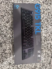Logitech G915 TKL RGB Wireless Mechanical Gaming Keyboard - Black