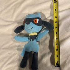 Pok mon Riolu Plush Doll 10" Nintendo Official Stuffed Animal Soft Toy