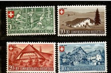 Schweiz: Nr. 460-463 postfrisch